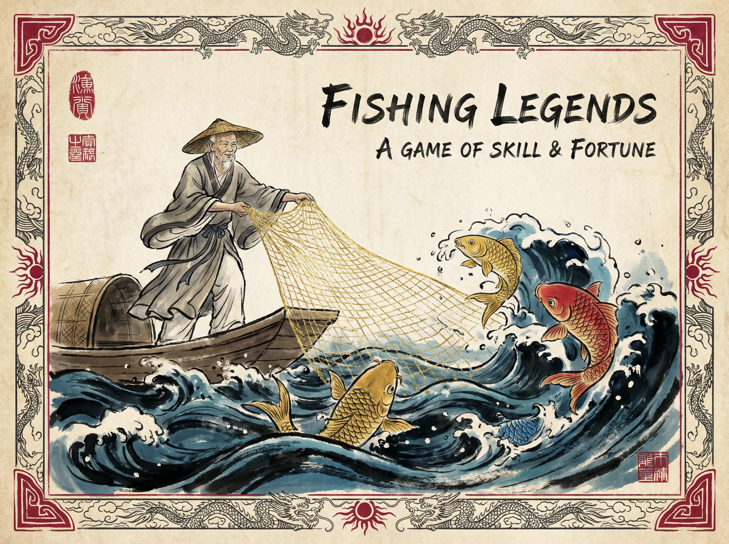 捕鱼达人游戏中各种珍奇鱼类